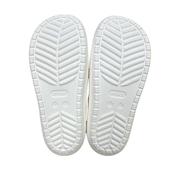 CROCS Classic Sandal v2 - White - Size M7/W9 - Picture 7 of 9